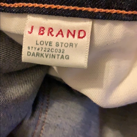 dark indigo flare j brand jeans - Picture 5 of 6